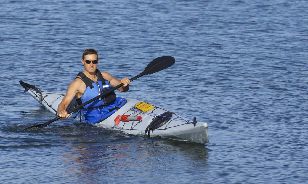 Kayaking in Open Water